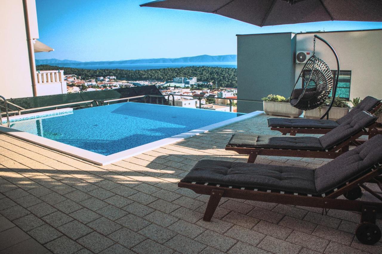 Apartment With Private Pool "Patricia" Makarska Dış mekan fotoğraf